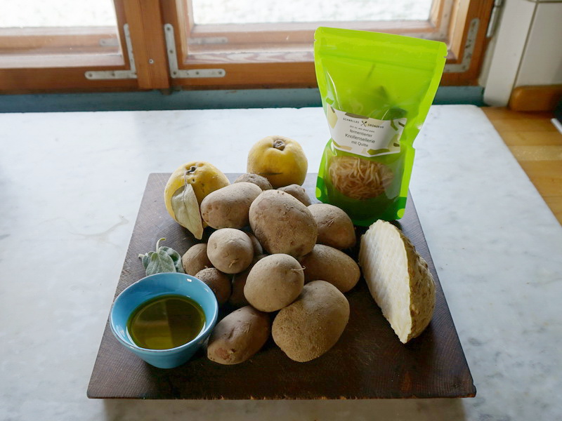 Kartoffel, Sellerie & Quitte - fermentiert & unfermentiert 1